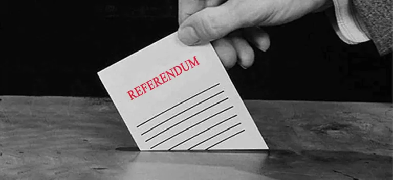 الاستفتاء (Referundum)