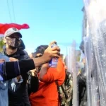 الرسم على الدروع بين الاستباحة وجمالية الخطاب الاحتجاجي