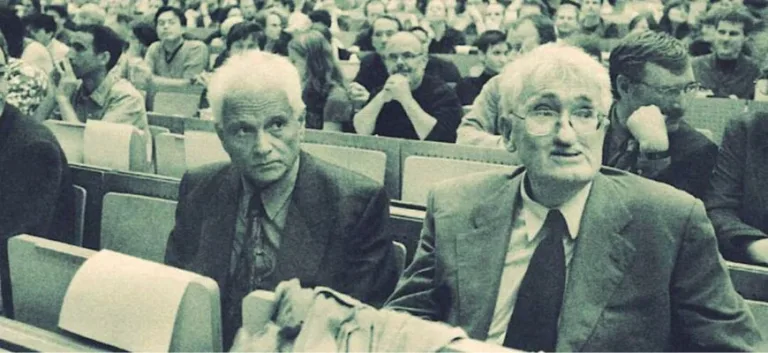 هابرماس ودريدا الشَّابَّان الاستمرار والقطيعة مع ميراثهما الفلسفيِّ