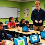 التحول المفصلي الأول للمدرسة:  العصر الوجيز لـ"تكنولوجيا التعليم"